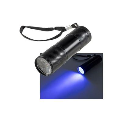 Chilitec - led Taschenlampe mit 9 uv LEDs Schwarzlicht kompakter Geldscheinprüfer für unterwegs