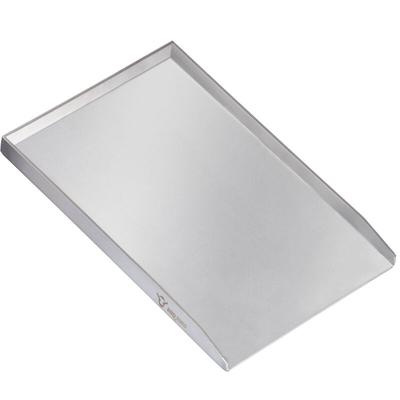 Bbq-toro - Edelstahl Grillplatte, 30 x 45 cm, bbq Plancha, Grillblech, Grillpfanne, Grillschale Image
