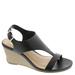 Kenneth Cole Reaction Greatly Thong - Womens 8 Black Sandal Medium