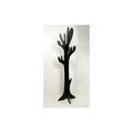 Appendiabito in legno ad albero cm 42 x 42 x H170 cm incolore nero