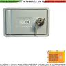 Securvera - Blindino in Alluminio da Incasso Con 2 Chiavi Pulsante Elettrico Apre Chiude 15A 230 v