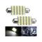 2x C5W 42MM 30 LED 3020 SMD LAMPADINA LUCE TARGA BIANCO AUTO NAVETTA DC 12V