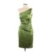Sangria Cocktail Dress: Green Dresses - Women's Size 6 Petite