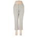 The Limited Dress Pants - Mid/Reg Rise: Gray Bottoms - Women's Size 8 Petite