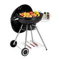 Zimtown BBQ Charcoal Grill Outdoor Barbecue Pit with Removable Grill Grid Patio Backyard