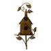 Aufmer Metal Bird House With Poles Outdoor Metal Bird House Stake Bird House For Patio Backyard Patio Outdoor Garden Decorationâ�€2024 Upgrade