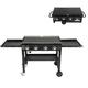 Zimtown 4-Burner Propane Gas Grill Griddle Foldable Tabletop Griddle Portable for Camping