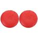 Sand Anchor Weight Base Saddle Weights Water Bag for Beach Umbrella Stand Red Plastic 4 Pcs