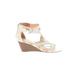 XOXO Wedges: Ivory Shoes - Women's Size 6 1/2