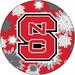 NC State Wolfpack 4 Inch Round Floral Magnet