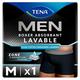 TENA Herren Boxershorts, saugfähig, waschbar, für Herren, M