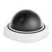 Indoor Outdoor Dummy Surveillance Camera Home Dome Fake CCTV Security Camera with Flashing Red LED Lights