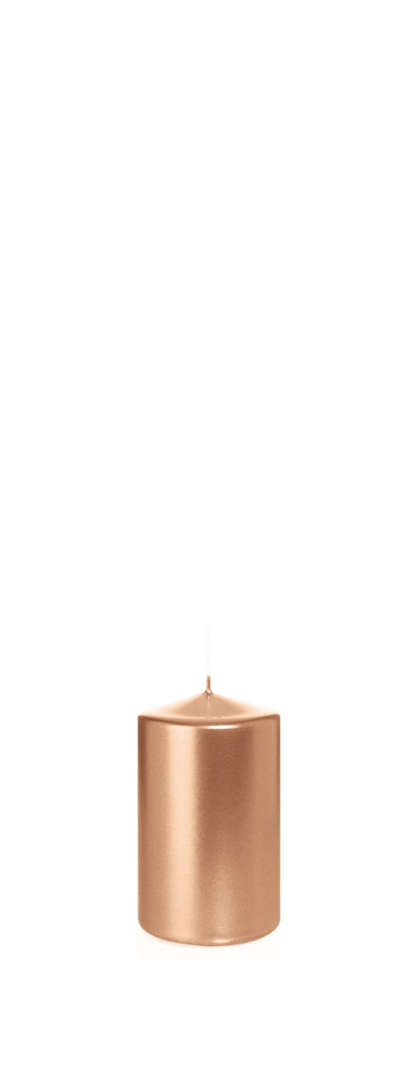 Wiedemann Kerzen Stumpenkerzen Rosegold 150 x Ø 58 mm, 16 Stück Image