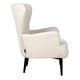 SVITA ARTHUR Ohrensessel Sessel Relaxsessel Modern Gepolstert Stoff Creme