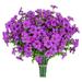 Buodes Deals Clearance Under 5 8 Bundles Artificial Outdoor Flowers Fake Flowers Green Shrubs Garden Porch Outdoor Artificial Flowers Decorate