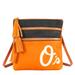 Dooney & Bourke Baltimore Orioles Infield Triple Zip Crossbody Purse