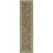 Feizy Eaton Traditional Oriental Green/Brown/Taupe 2 6 x 10 Runner Easy Care Stain Resistant Water Resistant Classic Floral & Botanical Design Carpet for Living Dining Bed Room