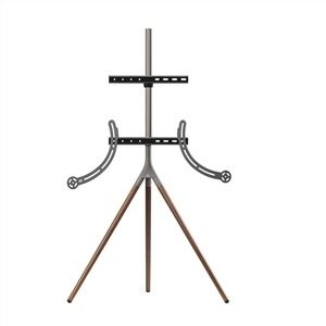 One For All Tripod WM 7471 TV-Halterung 165,1 cm (65") Walnuss, Grau Image