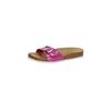 Pantolette LICO "Pantolette Bioline Once More", Gr. 38, rosa, Synthetik, Schuhe