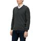 Strickpullover S.OLIVER Gr. L, grau (grey) Herren Pullover V-Ausschnitt-Pullover