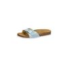 Pantolette LICO "Pantolette Bioline Once More", Gr. 40, grau, Synthetik, Schuhe