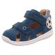 Sandale SUPERFIT "BUMBLEBEE WMS: Mittel" Gr. 24, blau Kinder Schuhe