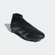 Fußballschuh ADIDAS PERFORMANCE "PREDATOR LEAGUE LACELESS FG" Gr. 44,5, schwarz (core black, carbon, core black) Schuhe Fußball Hallenschuhe