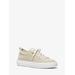 Michael Kors Grove Metallic Knit Sneaker Gold 9