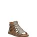 Lucky Brand Biretta Sandal - Women's Accessories Shoes Sandals in Cyclone Heather Gray, Size 7.5