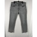 Levi's Jeans | Levi's 514 Straight Jeans Mens Size 36x30 Gray Denim Mid Rise 5-Pockets Casual | Color: Gray | Size: 36