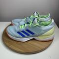 Adidas Shoes | Adidas Adizero Ubersonic 3 Womens Size 9.5 Shoes Blue Green Sneakers Ef2462 | Color: Blue | Size: 9.5