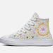 Converse Shoes | Girls Converse Chuck Taylor All-Star Floral Daisy High Tops Size 2 | Color: Pink/White | Size: 2bb