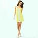 Lilly Pulitzer Dresses | New Lilly Pulitzer Shelli Mini Dress Yellow/Embroidery Size 0 | Color: White/Yellow | Size: 0