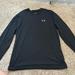 Under Armour Shirts | Men’s Uner Armour Xl Cold Gear Fitted V-Neck Long Sleeve Drifit Material | Color: Black | Size: Xl