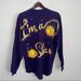 Disney Tops | Disney Pixar Wish Im A Star Glitter Spirit Jersey Adult | Color: Purple | Size: S