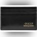 Gucci Other | Gucci Leather Card Case With Gucci Logo (4 Card Slot) Black | Color: Black | Size: Os