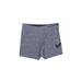 Nike Athletic Shorts: Blue Print Activewear - Women's Size Large