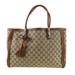 Gucci Bags | Gucci Gucci Bamboo Tote Bag 269945 Gg Canvas Leather Beige Brown Handbag Shou... | Color: Brown | Size: Os