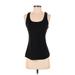 Active by Old Navy Active Tank Top: Black Print Activewear - Women's Size X-Small