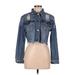 Forever 21 Denim Jacket: Short Blue Jackets & Outerwear - Women's Size Medium