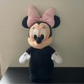 Disney Toys | Disney Parks Babies Minnie Mouse Baby Plush Doll Stuffed Toy Soft Pink & Black | Color: Black/Pink | Size: Osg