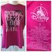 Disney Tops | Disney Parks Cotton Pink Short Sleeve Tee | Color: Pink | Size: Xl