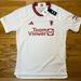 Adidas Shirts | Adidas 2023-24 Manchester United Stadium Third Jersey Men’s Sz L New!! | Color: Red/White | Size: L