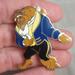 Disney Other | Beast Pin, 2002 , Euc | Color: Black/Blue/Gold/White/Yellow | Size: Osbb