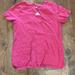 Adidas Tops | Adidas Womens Golf T-Shirt Sz Large | Color: Pink/Red | Size: L