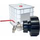 1pc Robinet Cuve Connecteur 1000L Adaptateur de Réservoir ibc Adaptateur Cuve S100x8/S60x6 Filetage