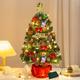 Sapins de Noël 60 cm, Sapins de Noel Artificiel, Mini Sapin de Noel avec guirlandes Lumineuses et