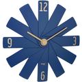 Tfa Dostmann - Horloge murale 60.3020.06 à quartz 400 mm x 37 mm x 400 mm bleu, bleu nuit mécanisme