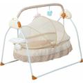 Lit bébé électrique, 3 vitesses Lit bébé Balançoire avec jouets Électrique Bébé Berceau Avec