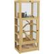 Pawhut - Cage pour rongeurs petits animaux en bois 5 niveaux - échelle, niche, balançoire, plateau